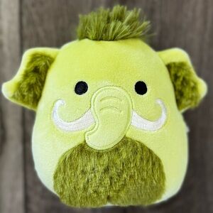 NWT Original Squishmallows 5-Inch Farhad The Green Wooly Mammoth Plush